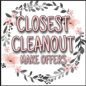 Closet Clearout- Make me an offer!